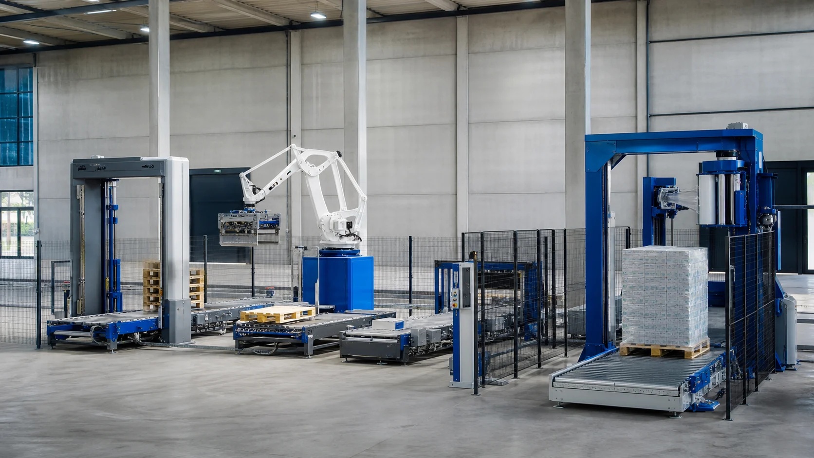 Entegre üretim hattı ve fabrika otomasyonu